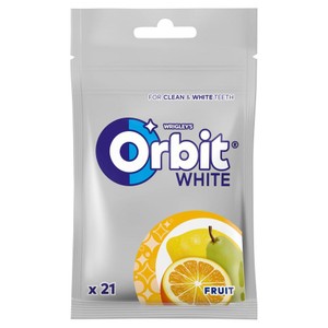 Bezcukrowa guma do żucia o smaku owocowym Orbit 29 g