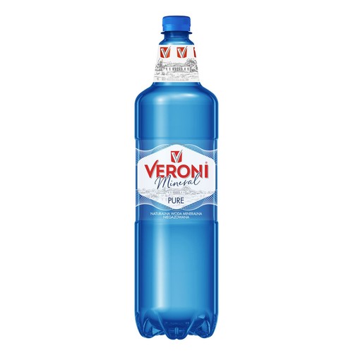 Naturalna woda mineralna niegazowana Pure
 Veroni Mineral 6 x 1,5 l
