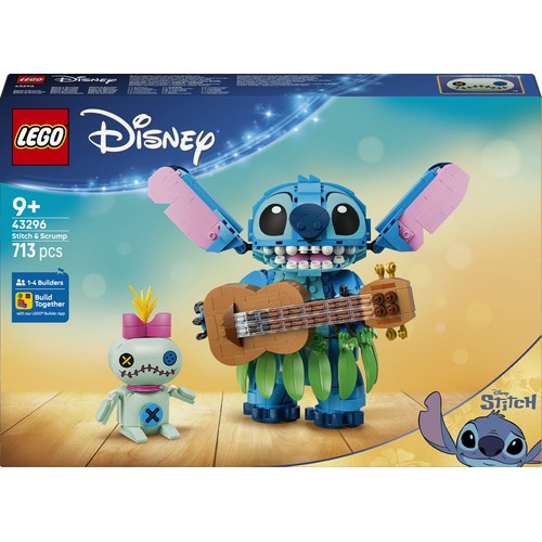 Disney Stitch i Strupka 43296 LEGO 1 sztuka