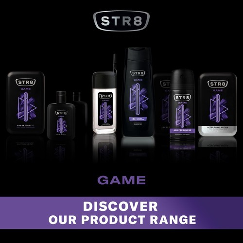 Żel pod prysznic dla mężczyzn Game   STR8 400 ml