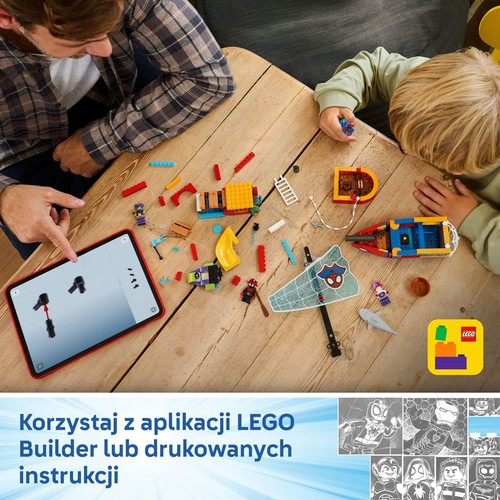 Marvel Spidey i super-kumple Statek piracki drużyny Spidey’ego 11208 LEGO 1 sztuka
