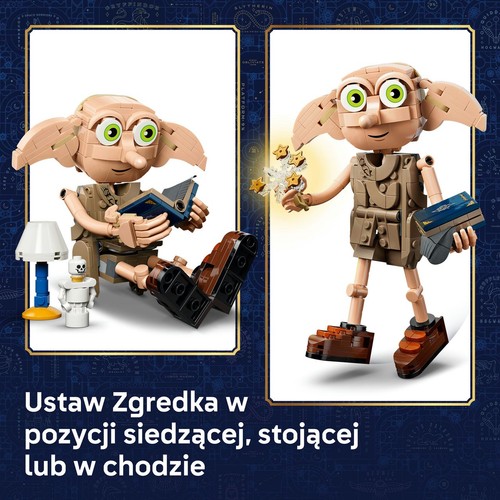 Harry Potter Wolny skrzat Zgredek 76469 LEGO 1 sztuka