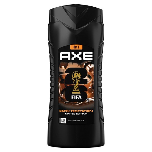 Żel pod prysznic dla mężczyzn Dark Temptation 3w1 Axe 400 ml