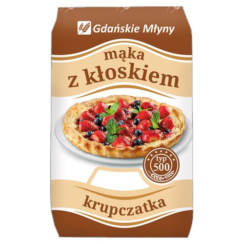 Mąka pszenna typ 500 krupczatka Gdańskie Młyny 1 kg