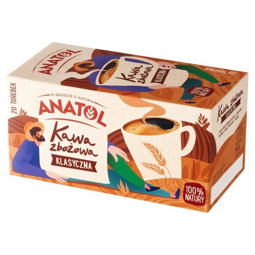 Kawa zbożowa  ekspresowa Anatol 84 g