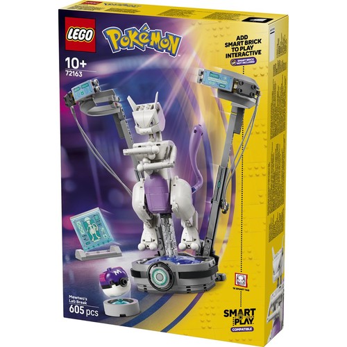 Pokémon SMART Play: Ucieczka z laboratorium Mewtwo 72163 LEGO 1 sztuka