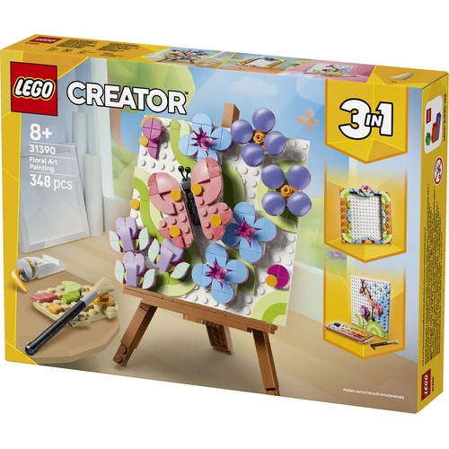 Creator 3 w 1 Dekoracyjny obraz z kwiatami 31390 LEGO 1 sztuka