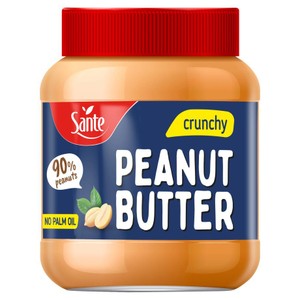 Masło orzechowe chrupiące bez oleju palmowego Sante 350 g