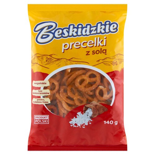 Precelki z solą  Beskidzkie 140 g