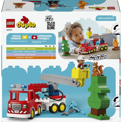 DUPLO® Moje miasteczko Wóz strażacki z wężem i strażakiem 10473 LEGO 1 sztuka