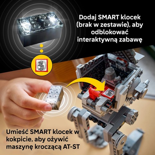 Star Wars™ SMART Play™: Atak AT-ST™ na Endor 75424 LEGO 1 sztuka