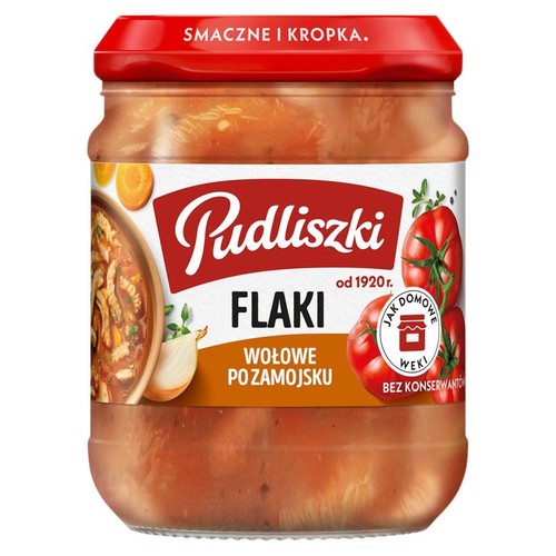 Flaki wołowe po zamojsku Pudliszki 450 g
