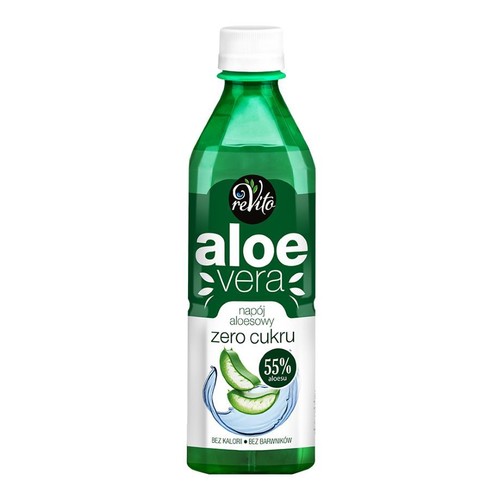 Napój aloesowy Aloe Vera bez cukru  ReVito 500 ml