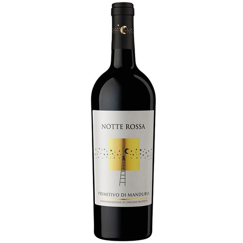 Wino czerwone wytrawne Primitivo Manduria Selezione alk 14,5% obj. Notte Rossa 750 ml