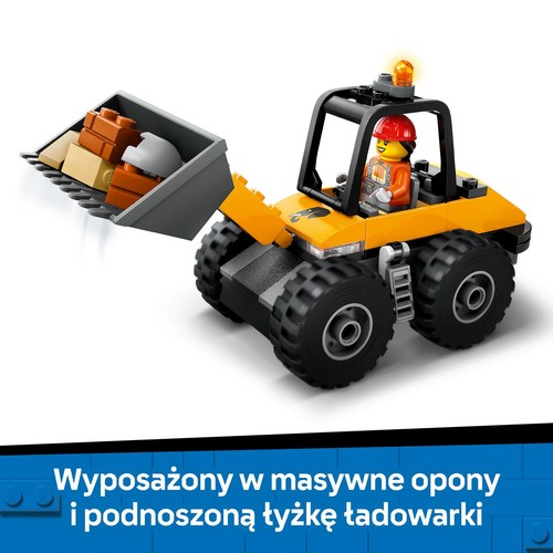 City Żółta ładowarka kołowa 60450 LEGO 1 sztuka
