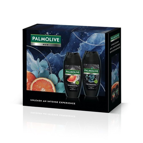 Zestaw prezentowy DUO 2 żele pod prysznic 3w1 Palmolive Men zestaw