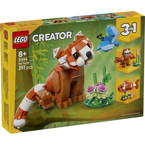 Creator 3 w 1 Urocze zwierzątka: Panda ruda 31394 LEGO 1 sztuka