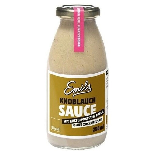 BIO Sos czosnkowy Emils 250 ml
