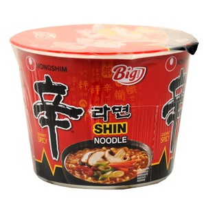 Zupa instant shin ramyun ostra duża micha Nongshim 114 g