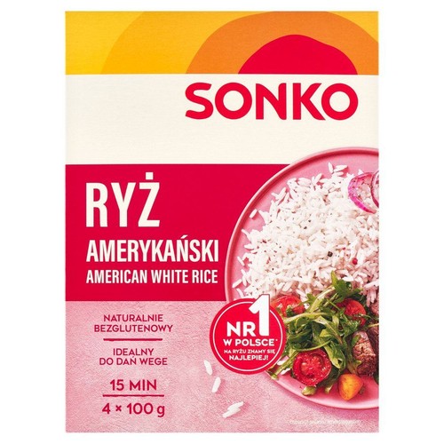 Ryż amerykański  Sonko 4 x 100 g