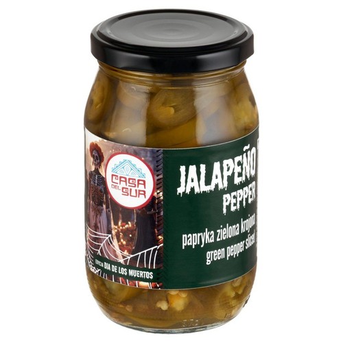 Papryka jalapeno zielona krojona marynowana Casa de Mexico 340/180 g