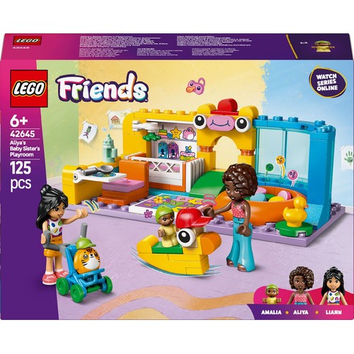 Friends Pokój zabaw młodszej siostry Aliyi 42645 LEGO 1 sztuka