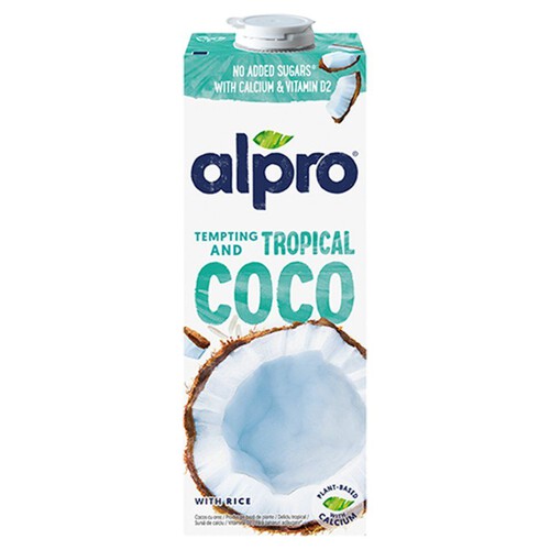 Napój kokosowy z dodatkiem ryżu bez dodatku cukru Alpro 1 l
