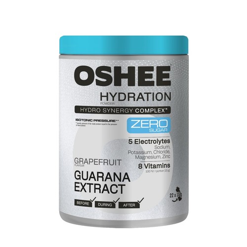 Izotonik Hydration Powder Zero Jar Grapefruit+Guarana OSHEE 330 g