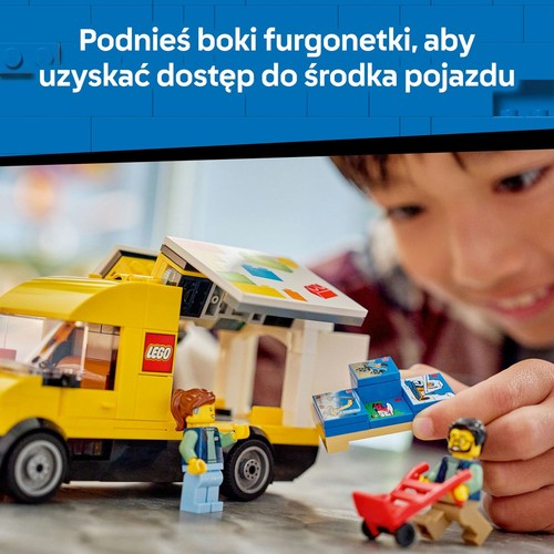 City Furgonetka LEGO 60500, zestaw konstrukcyjny dla dzieci LEGO 1 sztuka