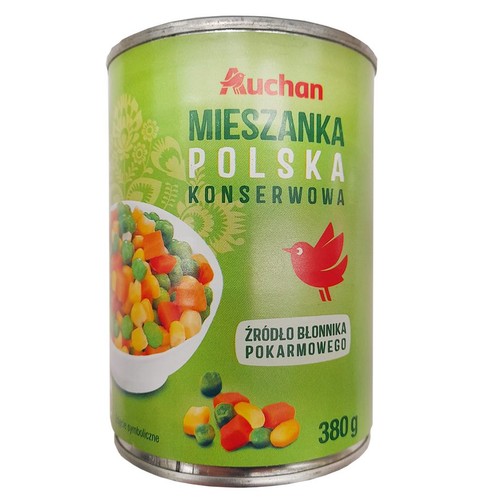 Mieszanka polska konserwowa Auchan 380 g