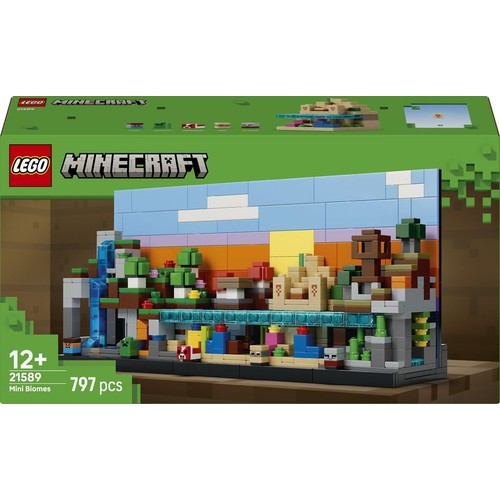 Zestaw konstrukcyjny Minecraft® Minibiomy 21589 LEGO 1 sztuka