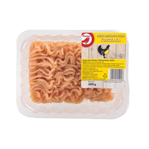 Mięso mielone z fileta kurczaka Auchan 400 g 