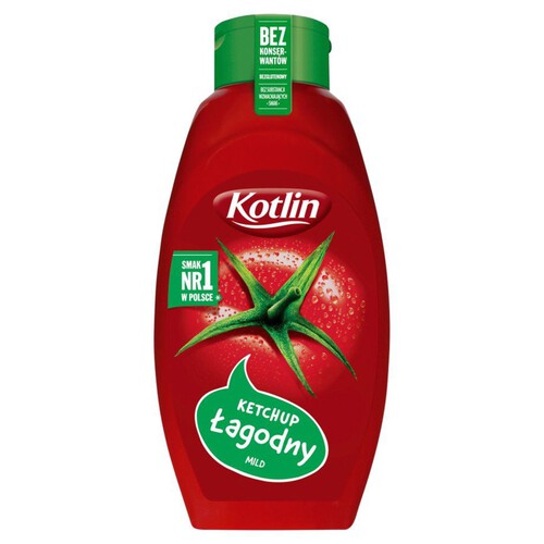 Ketchup łagodny  Kotlin 950 g