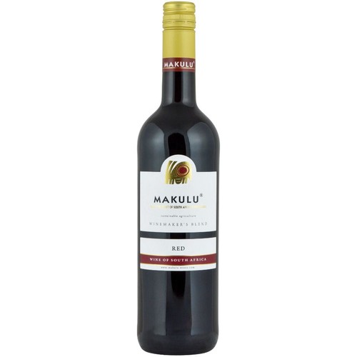 Wino południowoafrykańskie czerwone wytrawne alk. 13,0% obj. Makulu 750 ml