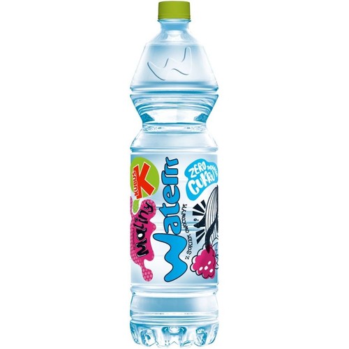 Woda smakowa o smaku malinowym Water  Kubuś Water 6 x 1,5 l