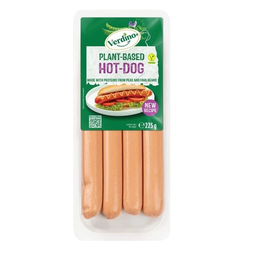 Roślinny hot dog Verdino 225 g
