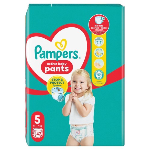 Pieluchomajtki 5 12-17 kg Pampers 42 sztuki