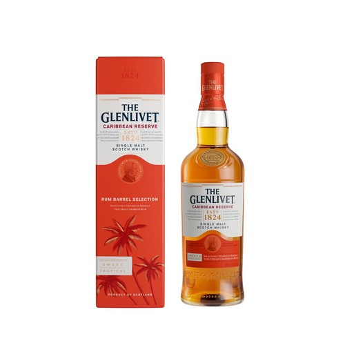 Whisky single malt Caribien Reserve alk. 40% obj. The Glenlivet 700 ml