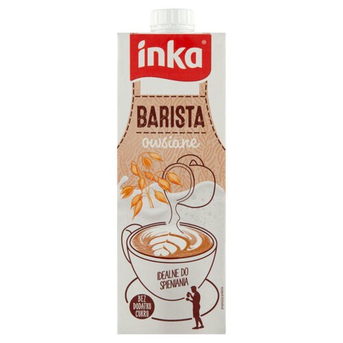 Napój owsiany barista z wapniem i witaminami UHT Inka 1 l