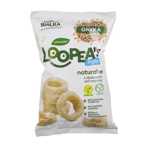Chrupki z gryki z solą morską, bezglutenowe LOOPEA'S 42 g