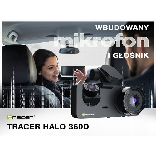 Wideorejestrator HALO 360D Tracer 1 sztuka