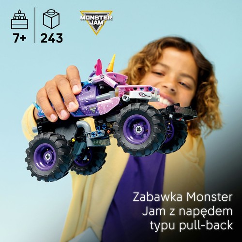 Technic Monster Jam™ Sparkle Smash™ z napędem typu pull-back 42220 LEGO 1 sztuka