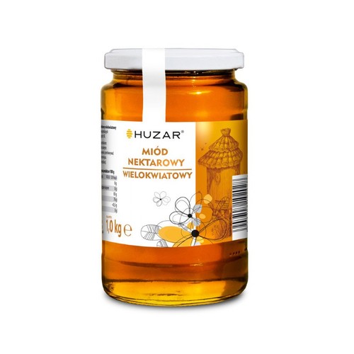 Miód wielokwiatowy Huzar 1 kg