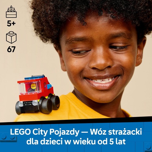 City Pojazdy — Wóz strażacki 60482, zestaw konstrukcyjny LEGO 1 sztuka