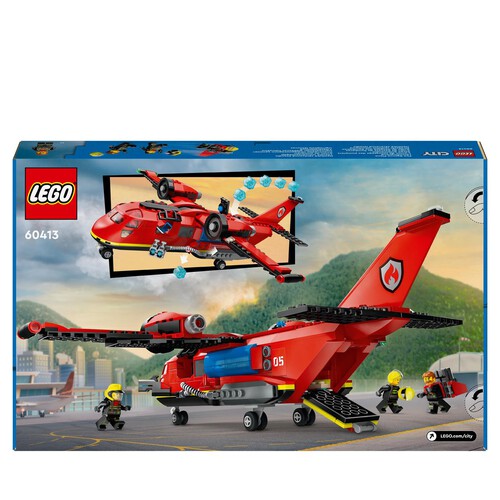 City Strażacki samolot ratunkowy 60413 LEGO 1 sztuka