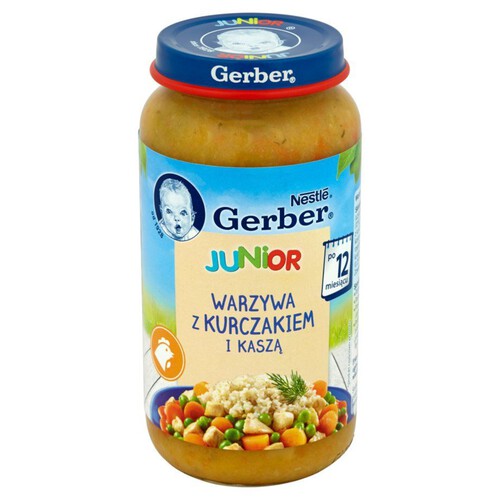 Warzywa z kurczakiem i kaszą Gerber 250 g