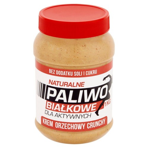 Krem z orzeszków ziemnych crunchy NaturaVena 1 kg