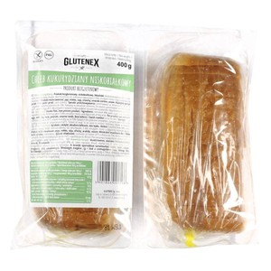 Chleb kukurydziany bezglutenowy niskobiałkowy GLUTENEX 400 g