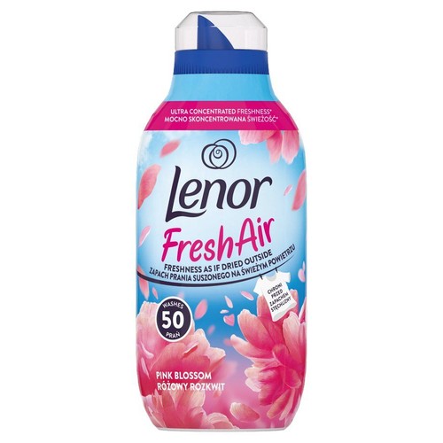 Płyn do płukania Fresh Air Różowy Rozkwit Lenor 700 ml