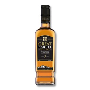 Whisky szkocka blended aged 3 years alk. 40,0% obj. Great Barrel 700 ml